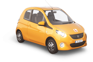 cartoon learner car