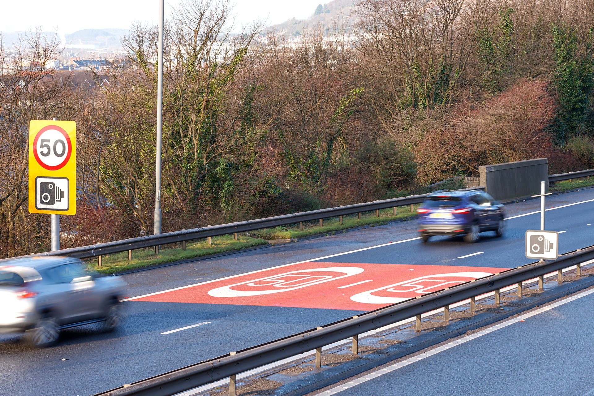 speed camera signs